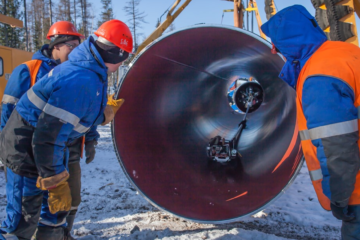 New gas pipeline being built in Taimyr