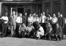Cuba delegation arrived in Norilsk in 1975