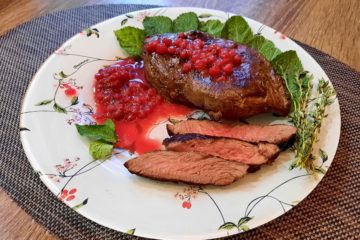 Venison steak from Norilsk residents