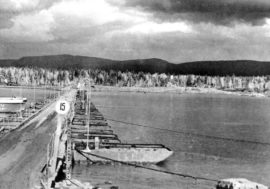 Bridge over Norilka world’s northernmost