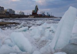 This year’s ice drift  is earliest in history