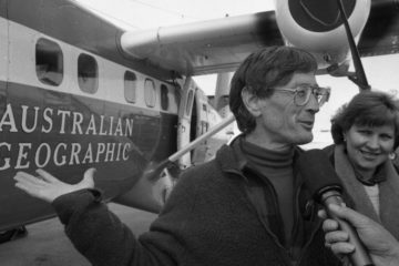 Dick Smith landed in Norilsk in 1989