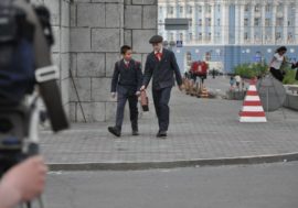 Norilsk people engaged in movie