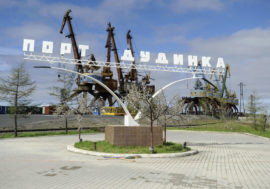 Route 10: Dudinka seaport
