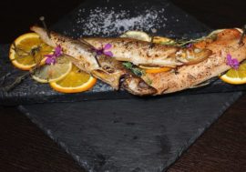 Char and smelt on the same plate