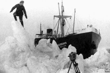 Russian scientists filmed legendary steamer