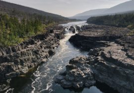 Eco-volunteers created virtual Putorana plateau