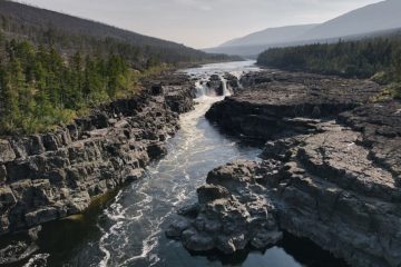 Eco-volunteers created virtual Putorana plateau