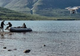 Putorana Plateau in VR-film about Russia