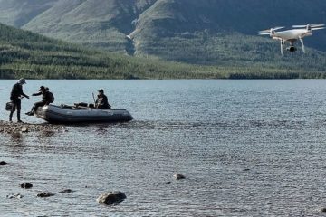 Putorana Plateau in VR-film about Russia