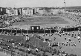 Norilsk stadium opened in 1959