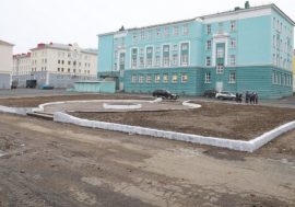 Another recreation site in Norilsk being equipped