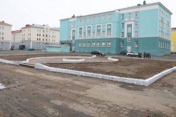 Another recreation site in Norilsk being equipped