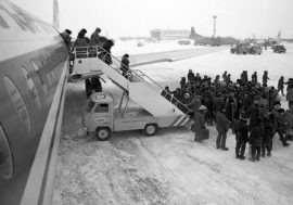 Soviet Aeroflot flagship first flew to Norilsk in 1983