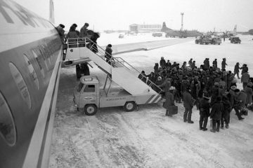 Soviet Aeroflot flagship first flew to Norilsk in 1983
