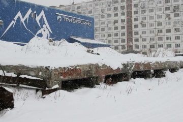 Specialists examine seven Norilsk grillages