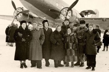 Two medical expeditions worked in Avam tundra in 1950s