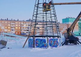 New Year’s illumination to be lit in Dudinka