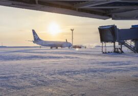 Norilsk airport connected with 12 cities