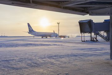 Norilsk airport connected with 12 cities