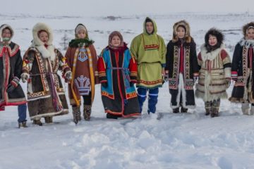 Taimyr congratulates in different languages