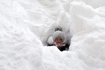 Foreigners struck by snowy Norilsk