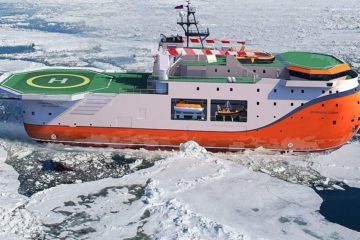 North Pole self-propelled platform launched