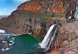 Taimyr has got natural monuments of regional importance
