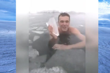 Winter diving