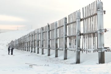 Road of winds to be rid of snow