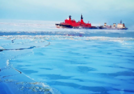Cargo transportation along Northern Sea Route grows despite hummocks and icebergs