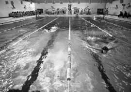 Legendary swimmer admired by records
