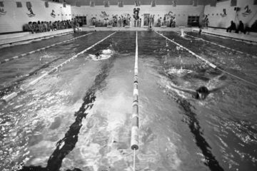 Legendary swimmer admired by records