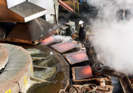 Copper melting stopped on Kola peninsula