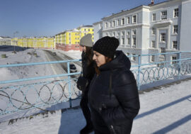 Daylight hours in Norilsk exceeded 15 hours