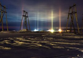 Norilsk resident shared beautiful natural phenomenon pictures