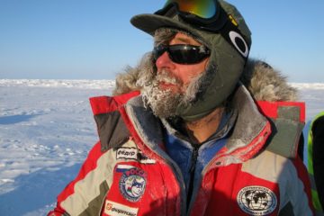 Ten days on drifting ice floe