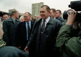 Governor Alexander Lebed often visited Norilsk