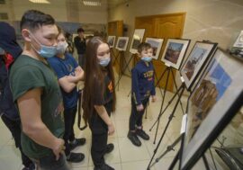 Popigai meteorite crater photo exhibition opened in Taimyr