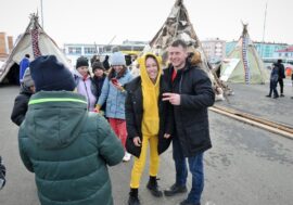 Arctic Cup 2021 guests took pictures and tasted northern cuisine