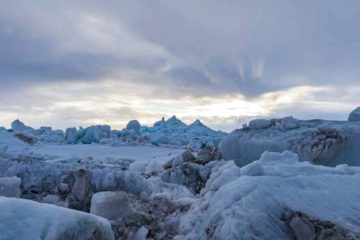Active Yenisey ice movement observed in Dudinka