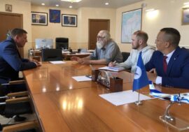 Traveler Vladimir Chukov visited Dudinka