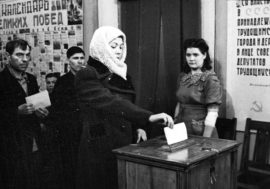 Norilsk as workers’ settlement took part in elections