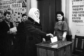 Norilsk as workers’ settlement took part in elections