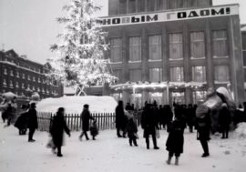 Norilsk New Year tree moved several times