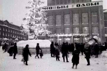 Norilsk New Year tree moved several times