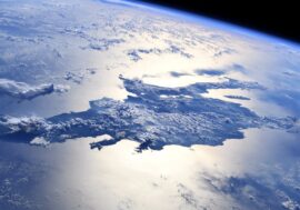 Global warming caused earth’s axis shift