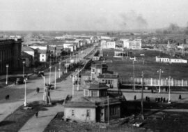 First Norilsk stadium opened during war