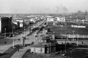 First Norilsk stadium opened during war