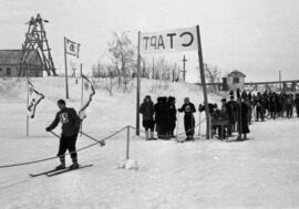 First ski station in Norilsk opened in December 1942